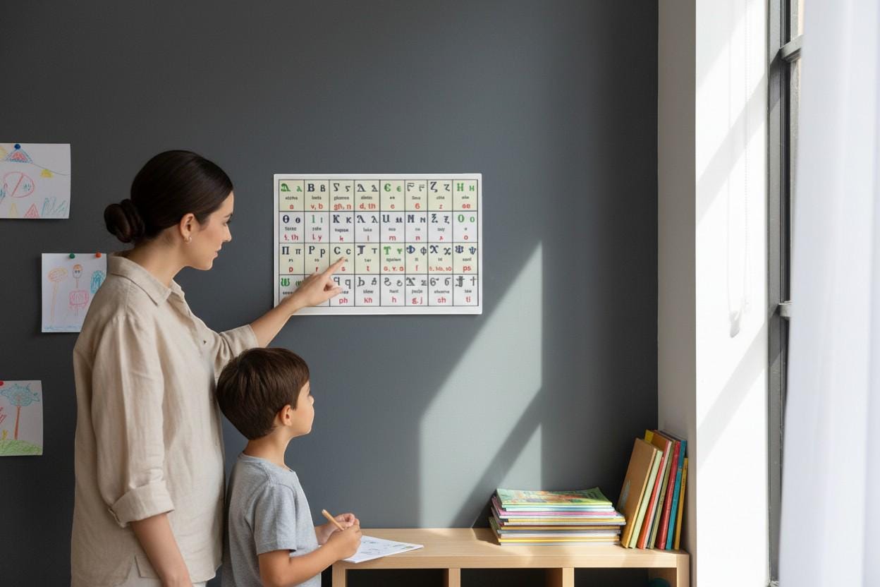 Coptic Letters Boards